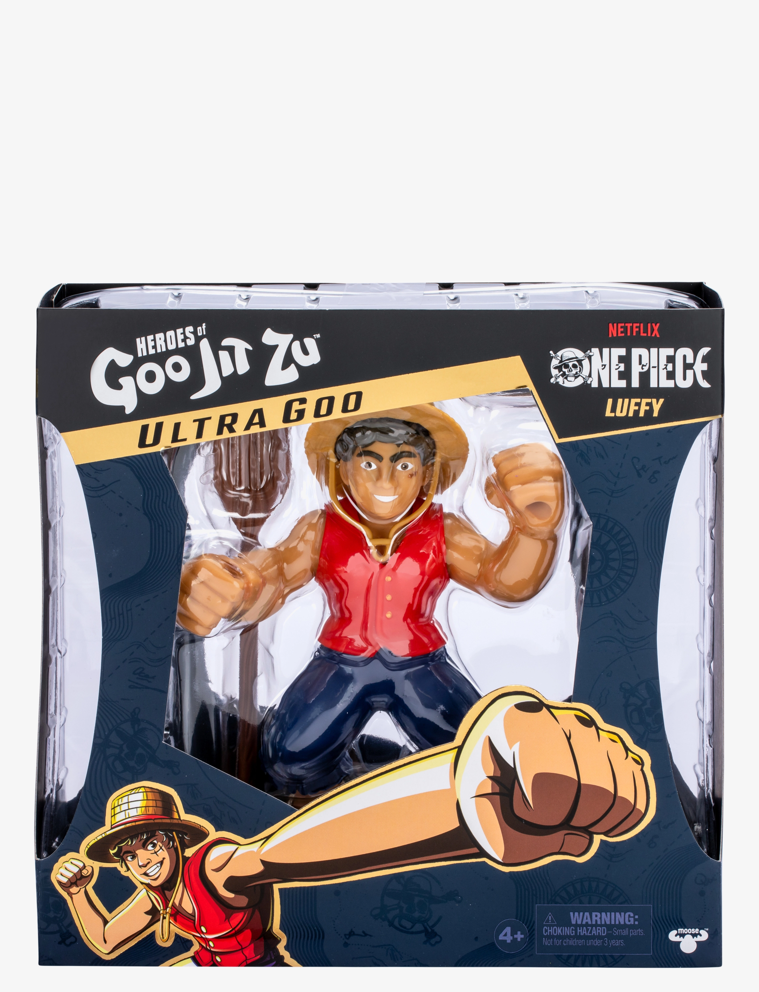 Goo Jit Zu Ultragoo One Piece Captain Monkey, Børn, Action Figures, Multi/mønstret, Str: ONE SIZE