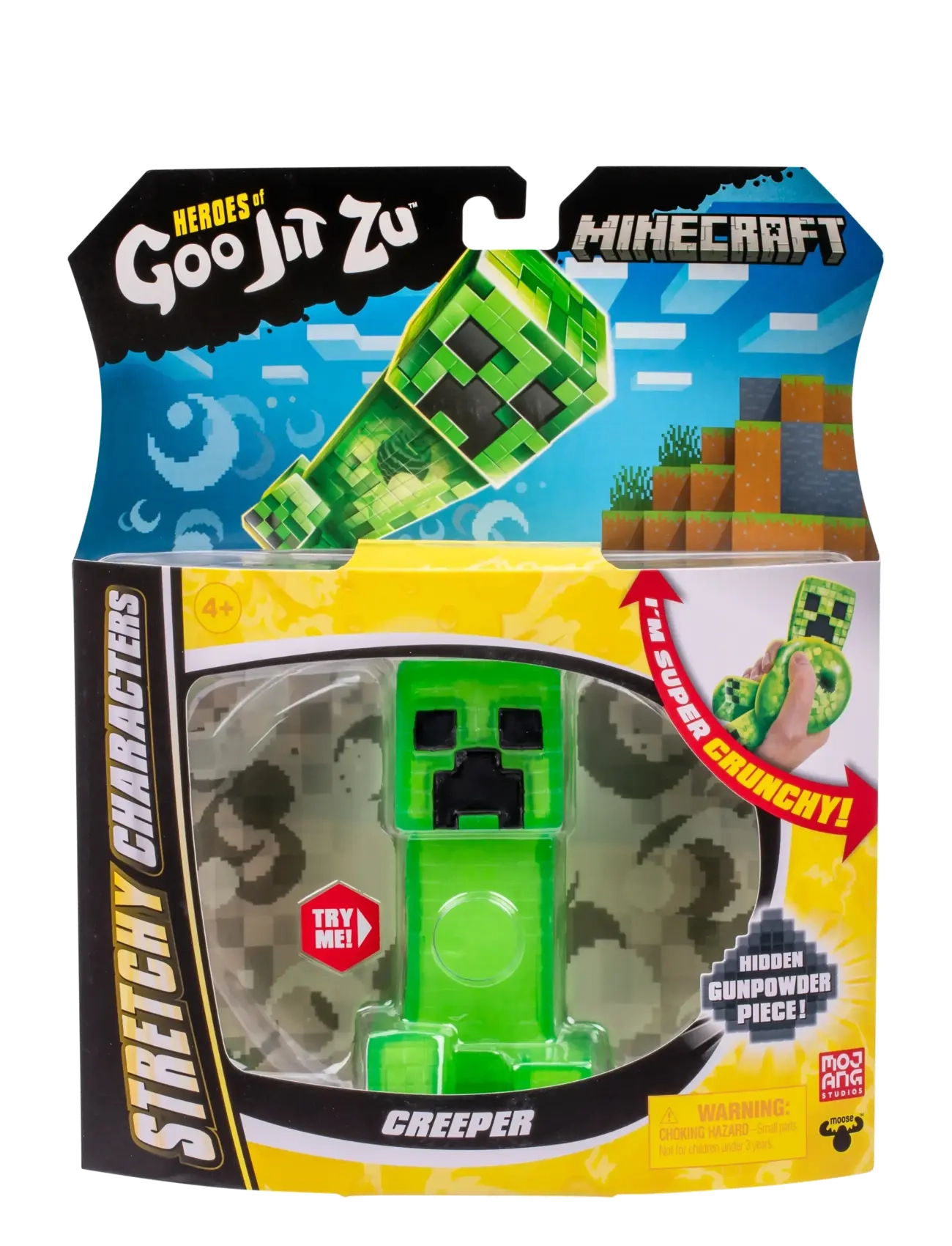 Goo Jit Zu GOO JIT ZU MINECRAFT CREEPER - Lekesett & Lekefigurer - MULTI COLOUR / green