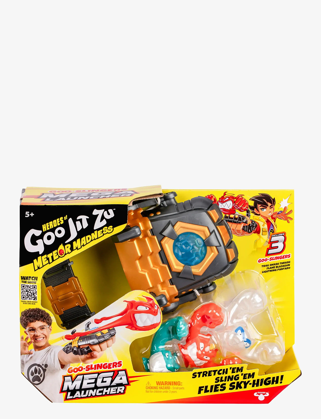 Goo Jit Zu - GOO JIT ZU METEOR MADNESS MEGA LAUNCHER - blaster byssur - multi colour - 0