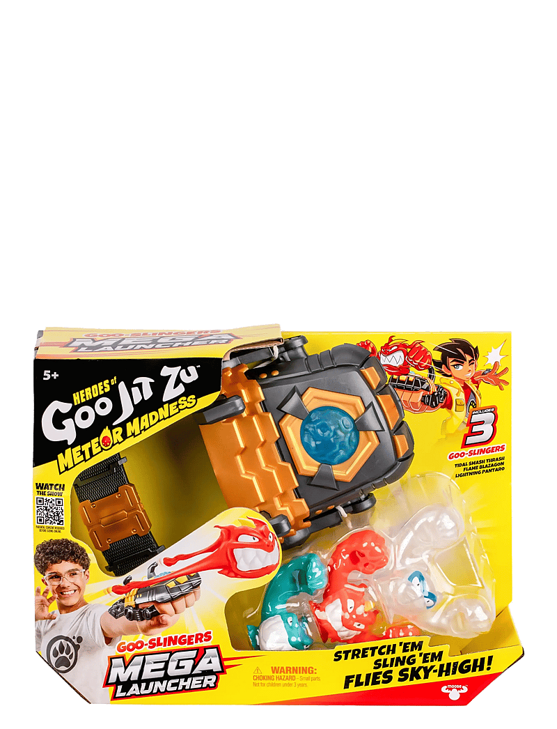 Goo Jit Zu - GOO JIT ZU METEOR MADNESS MEGA LAUNCHER - blaster byssur - multi colour - 0