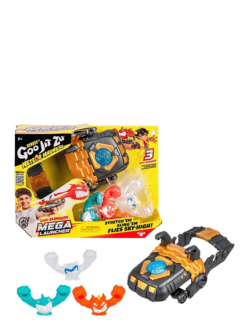 Goo Jit Zu - GOO JIT ZU METEOR MADNESS MEGA LAUNCHER - blaster byssur - multi colour - 1