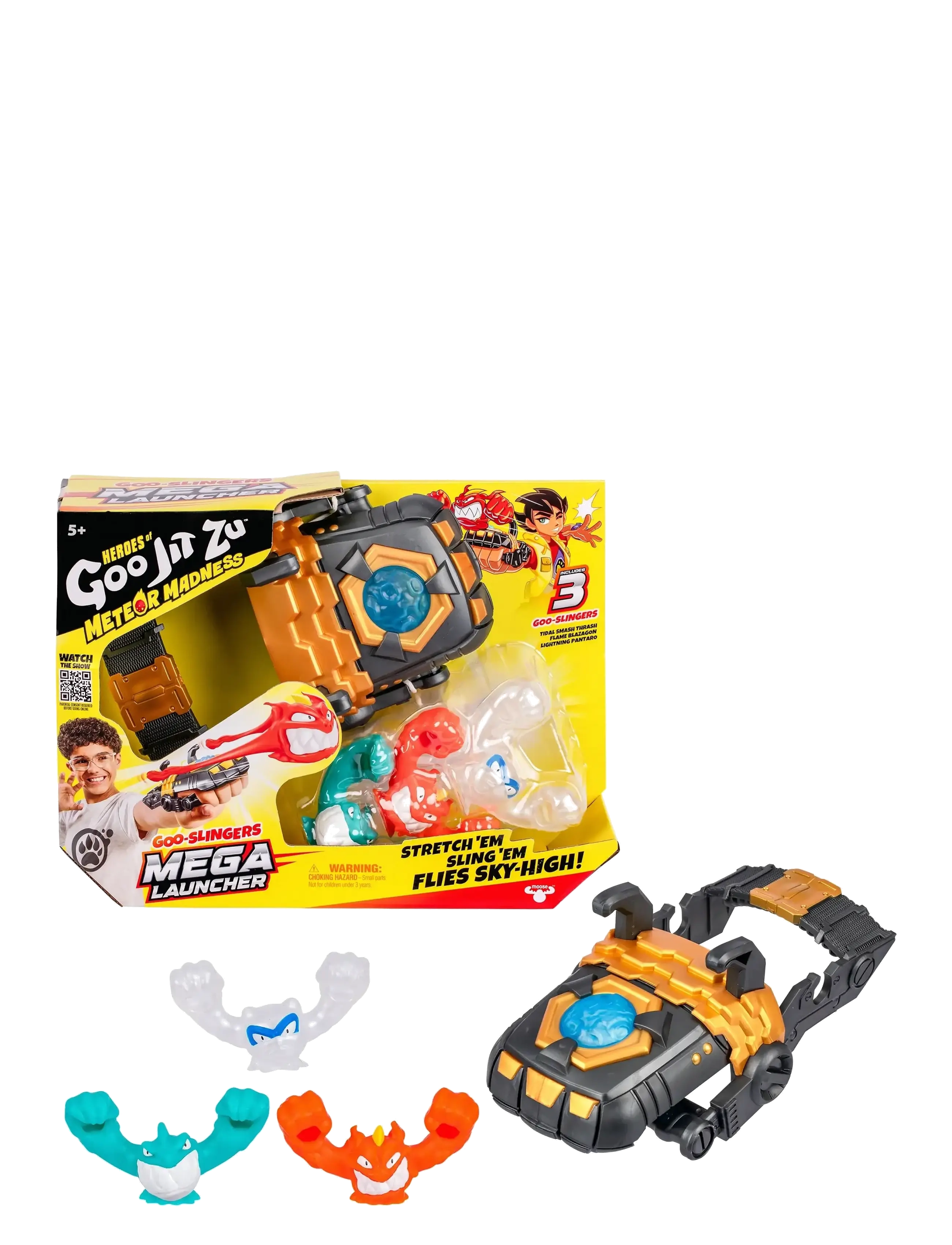 Goo Jit Zu - GOO JIT ZU METEOR MADNESS MEGA LAUNCHER - multi colour - 1