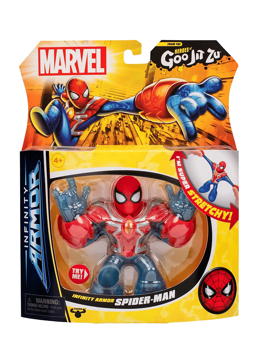 Goo Jit Zu - GOO JIT ZU MARVEL S11 SPIDERMAN - film- & eventyrsfigurer - multi colour - 0
