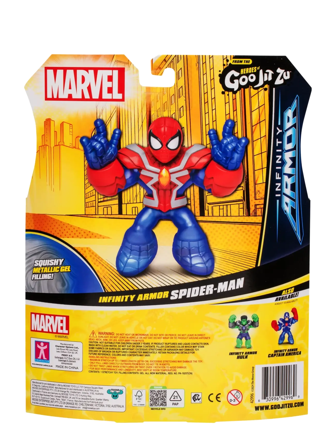 Goo Jit Zu - GOO JIT ZU MARVEL S11 SPIDERMAN - film- & eventyrsfigurer - multi colour - 1