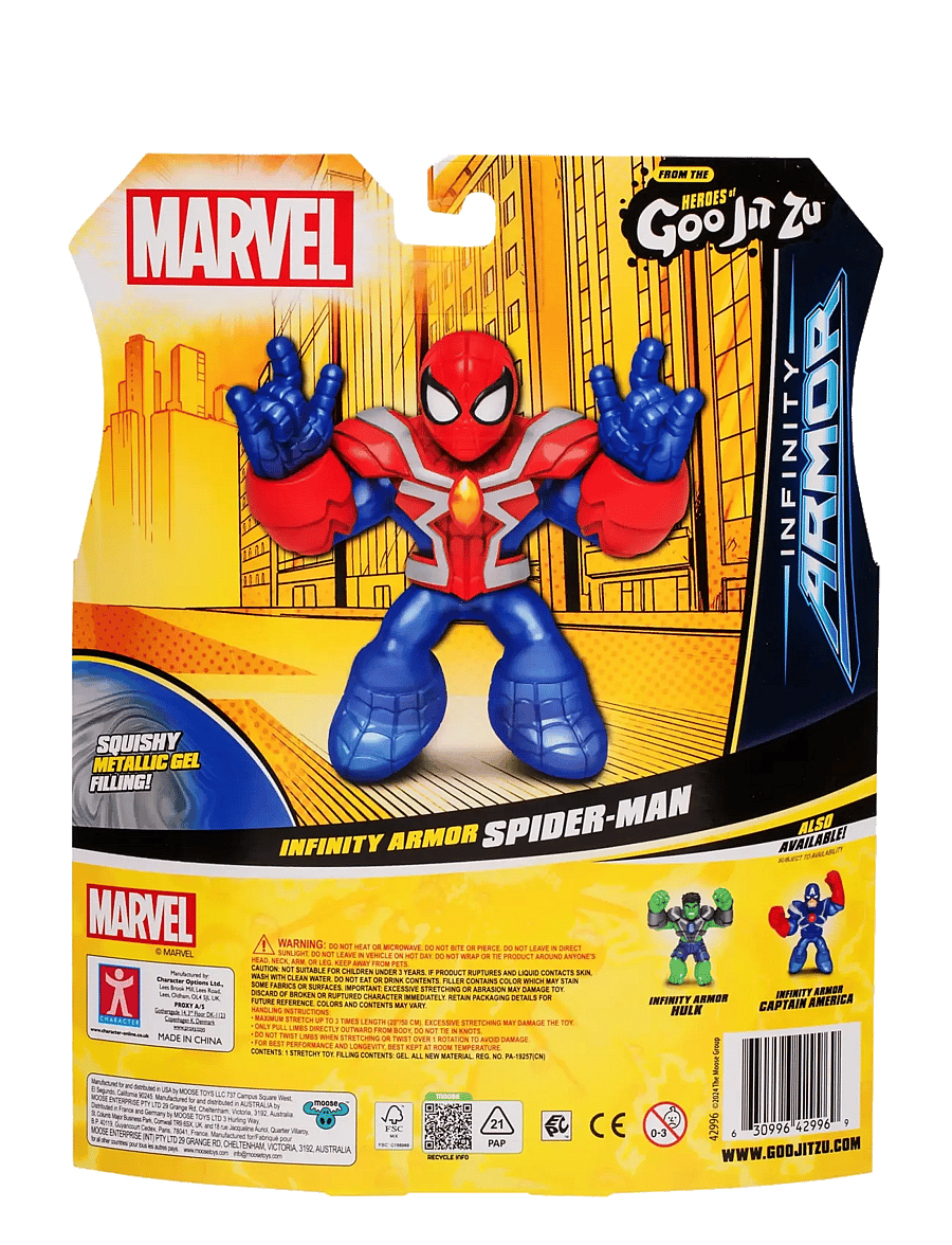 Goo Jit Zu - GOO JIT ZU MARVEL S11 SPIDERMAN - film- & eventyrsfigurer - multi colour - 1