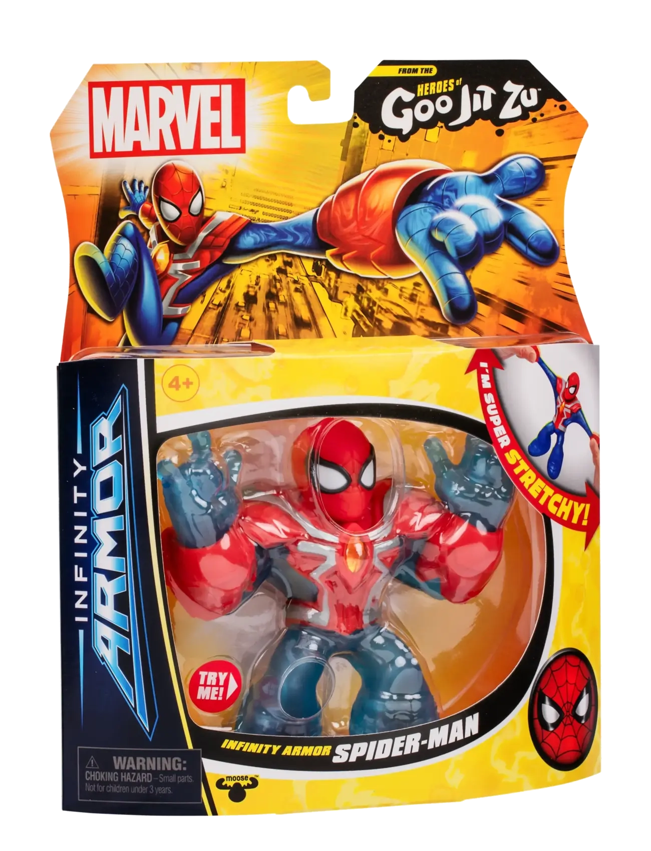 Goo Jit Zu - GOO JIT ZU MARVEL S11 SPIDERMAN - film- & eventyrsfigurer - multi colour - 3