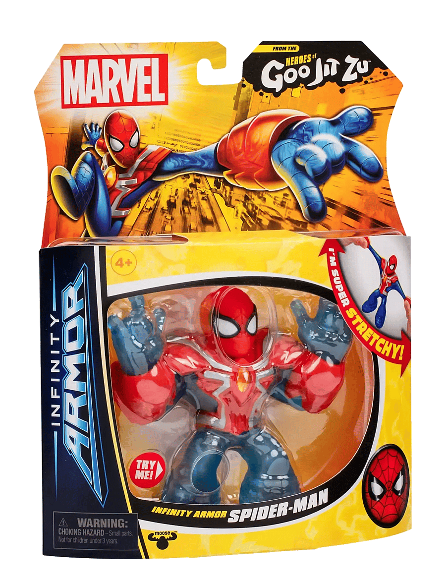 Goo Jit Zu - GOO JIT ZU MARVEL S11 SPIDERMAN - film- & eventyrsfigurer - multi colour - 3