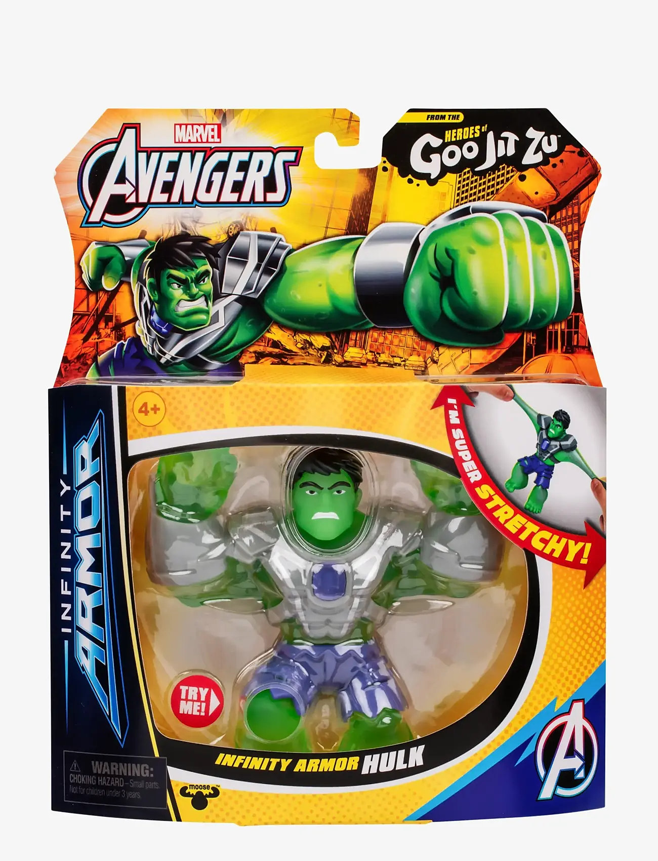 Goo Jit Zu - GOO JIT ZU MARVEL S11 HULK - film- & eventyrsfigurer - multi colour - 0