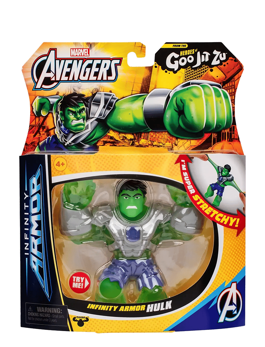 Goo Jit Zu - GOO JIT ZU MARVEL S11 HULK - film- & eventyrsfigurer - multi colour - 0