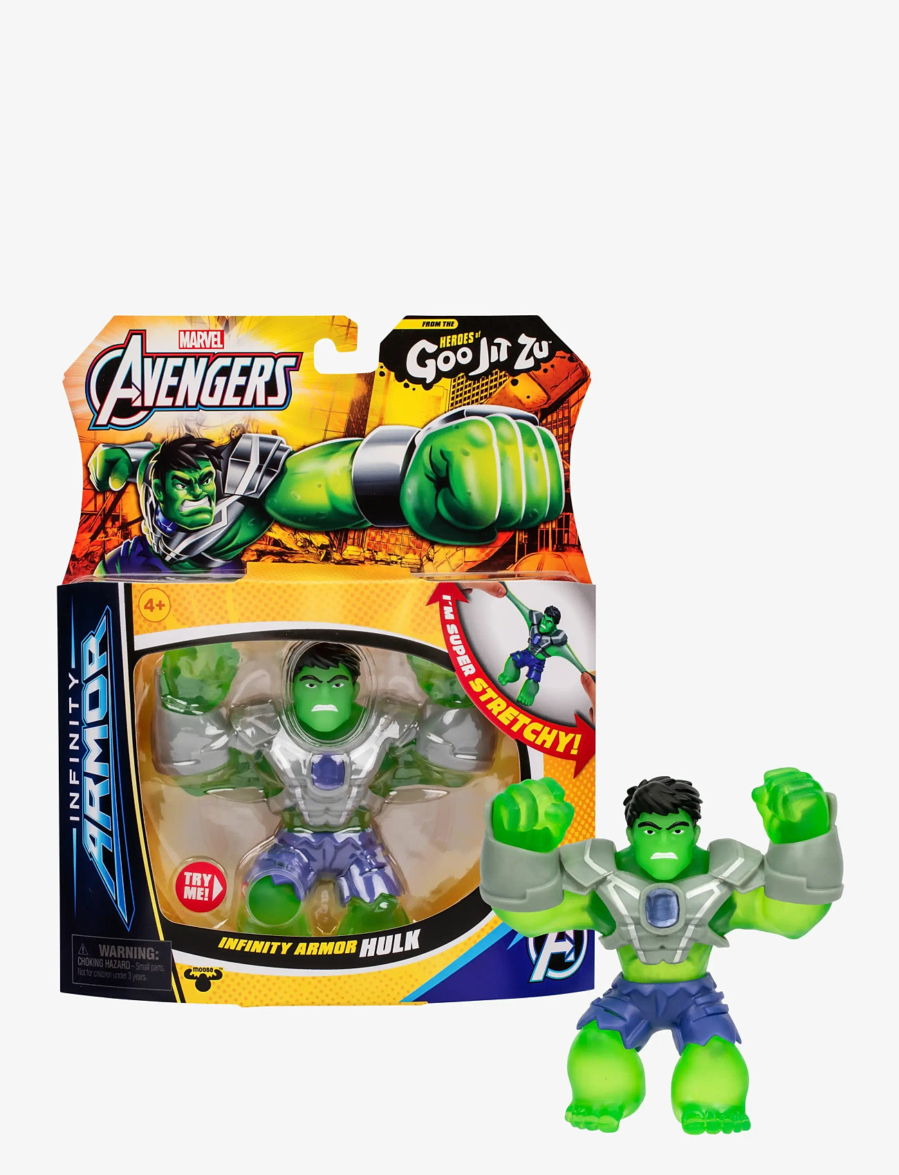 Goo Jit Zu - GOO JIT ZU MARVEL S11 HULK - film- & eventyrsfigurer - multi colour - 2