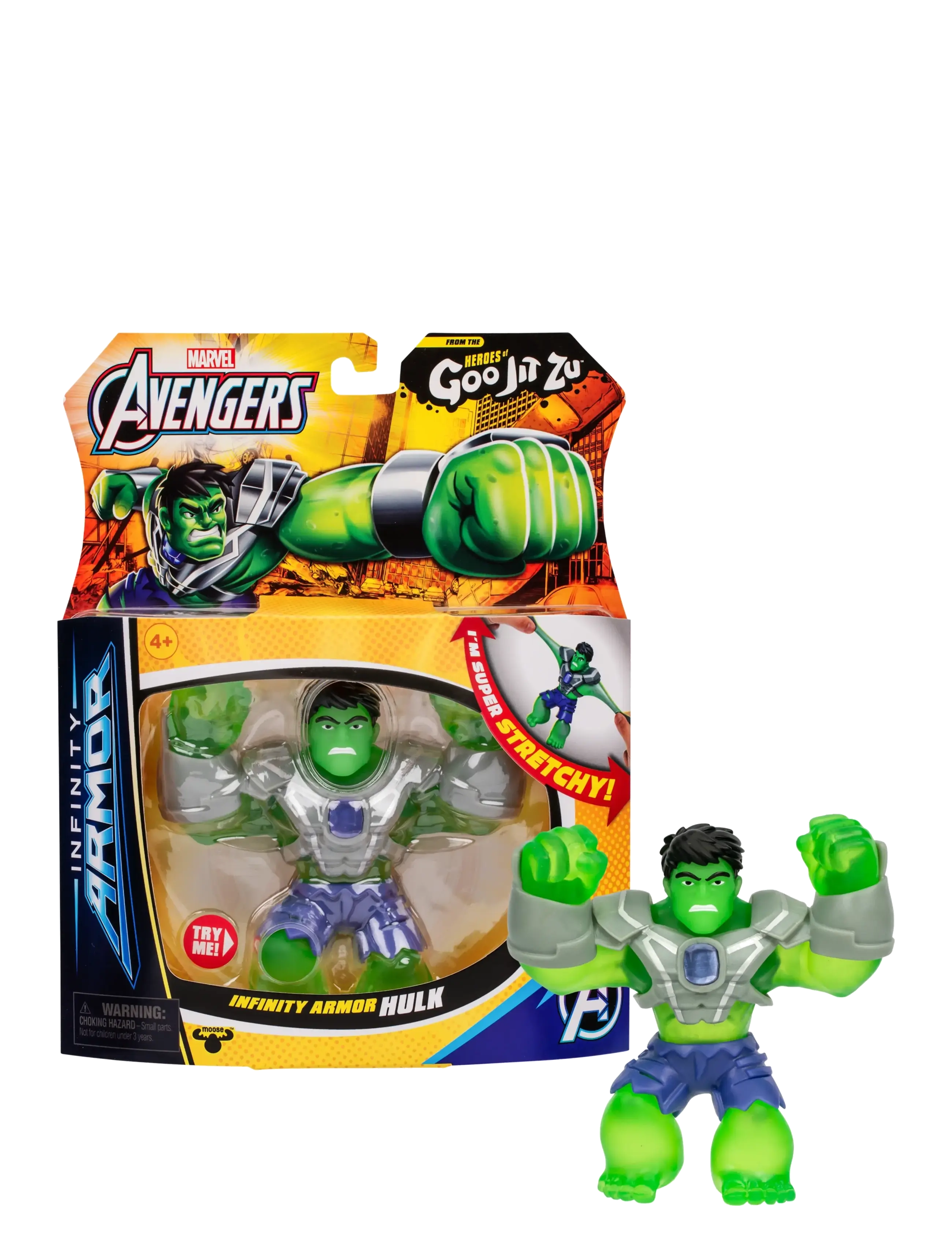 Goo Jit Zu - GOO JIT ZU MARVEL S11 HULK - film- & eventyrsfigurer - multi colour - 2
