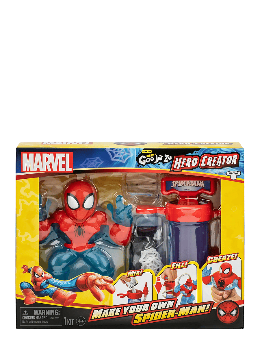 Goo Jit Zu - GOO JIT ZU HERO CREATOR SPIDERMAN - film- & eventyrsfigurer - multi colour - 0