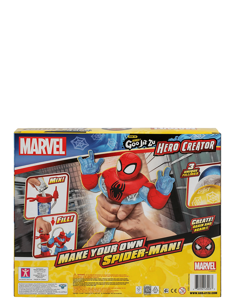 Goo Jit Zu - GOO JIT ZU HERO CREATOR SPIDERMAN - film- & eventyrsfigurer - multi colour - 1