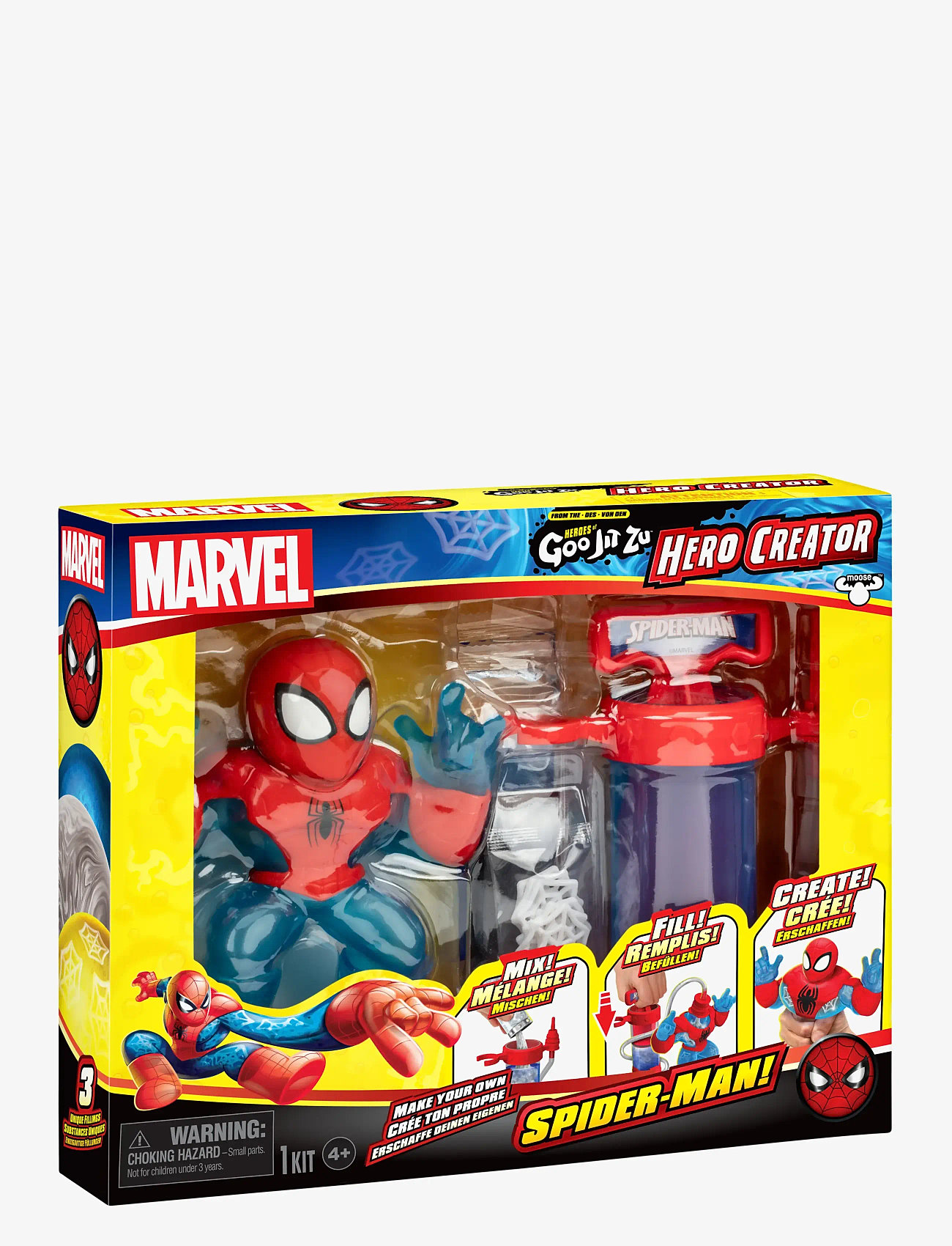 Goo Jit Zu - GOO JIT ZU HERO CREATOR SPIDERMAN - film- & eventyrsfigurer - multi colour - 2