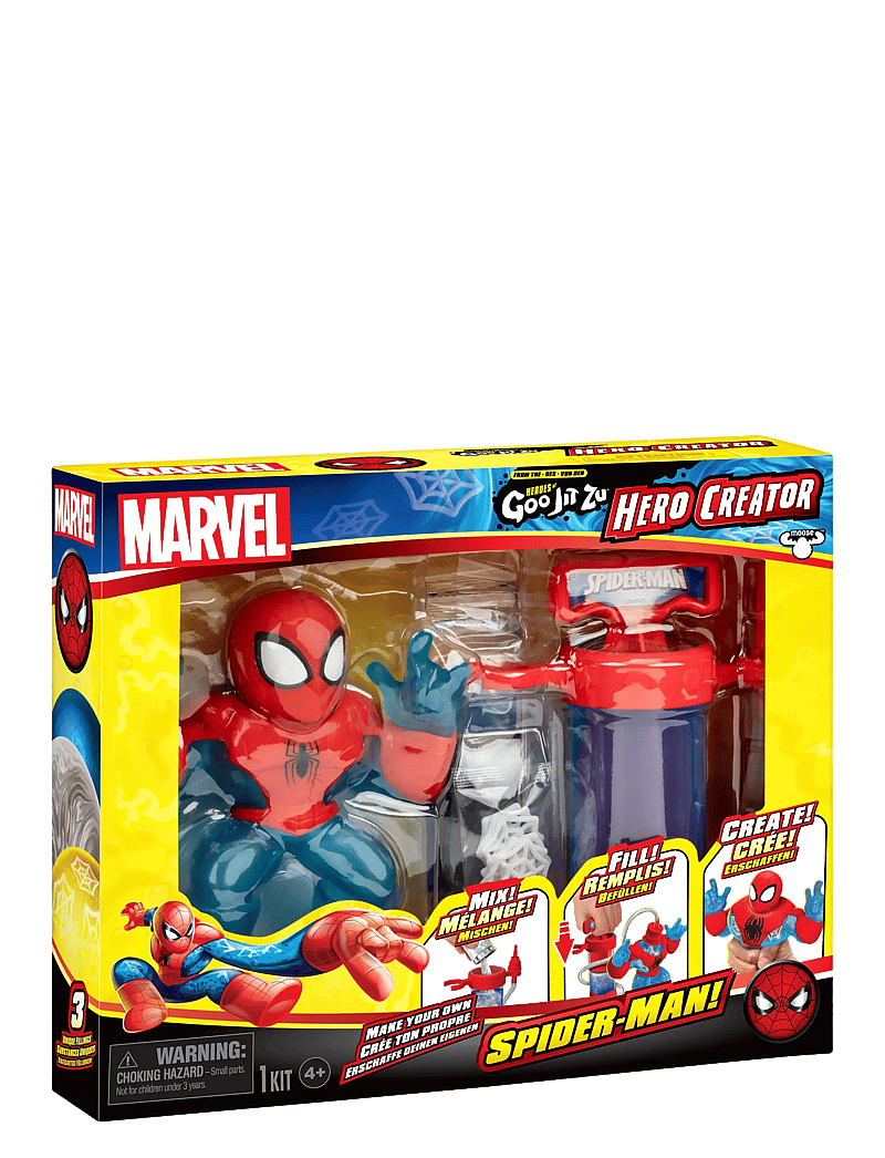 Goo Jit Zu - GOO JIT ZU HERO CREATOR SPIDERMAN - film- & eventyrsfigurer - multi colour - 2