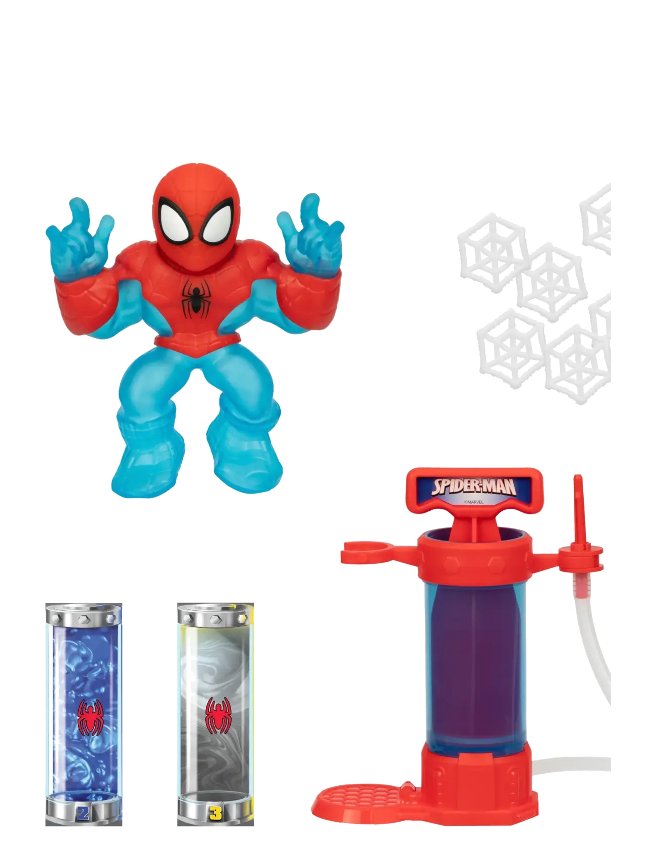 Goo Jit Zu - GOO JIT ZU HERO CREATOR SPIDERMAN - film- & eventyrsfigurer - multi colour - 3