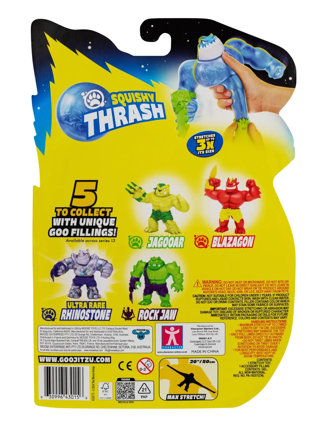 Goo Jit Zu - GOO JIT ZU METEOR MADNESS THRASH - action-figurer - multi colour - 2