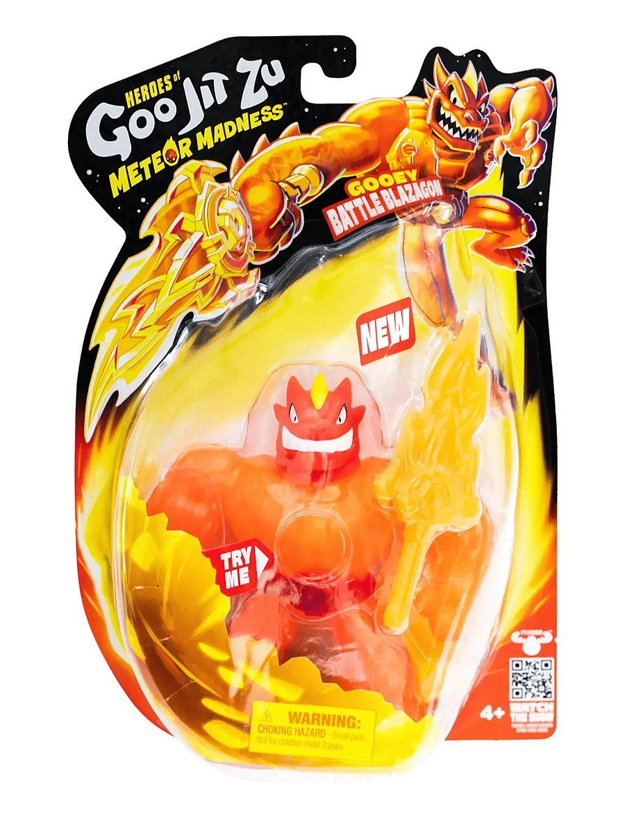Goo Jit Zu - GOO JIT ZU METEOR MADNESS S2 BLAZAGON - action-figurer - multi colour - 0