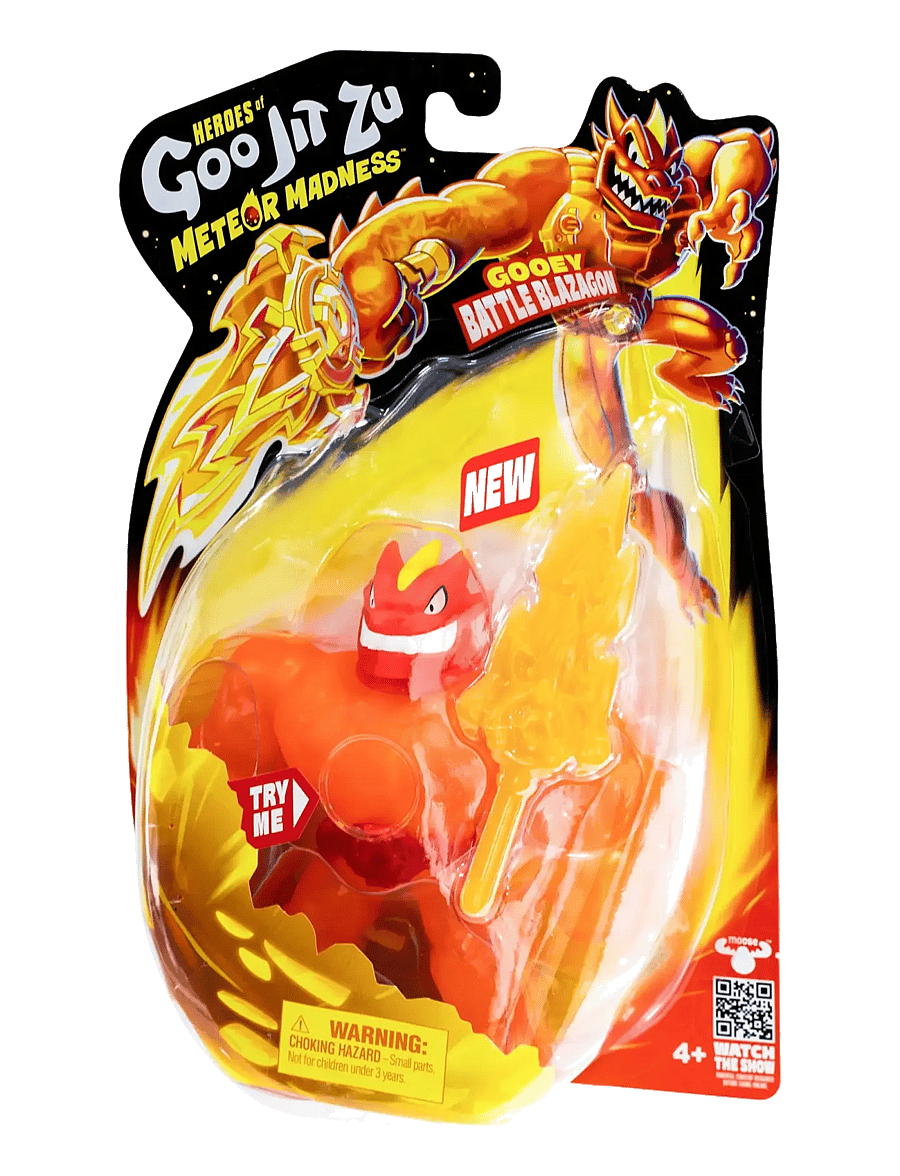 Goo Jit Zu - GOO JIT ZU METEOR MADNESS S2 BLAZAGON - action-figurer - multi colour - 2