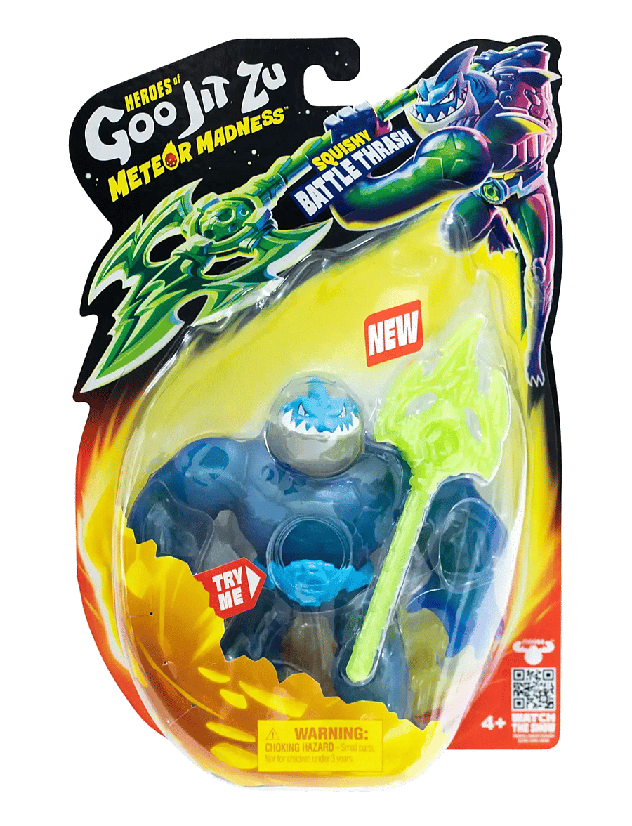 Goo Jit Zu - GOO JIT ZU METEOR MADNESS S2 THRASH - actionfigurer - multi colour - 0