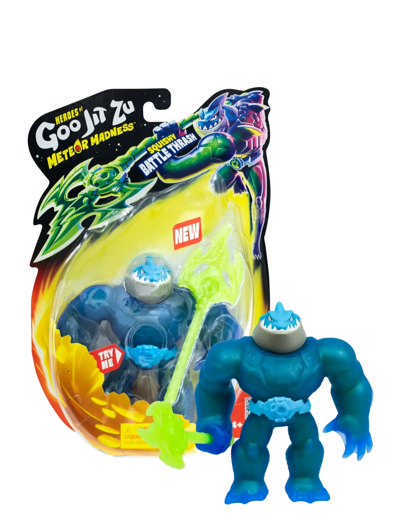 Goo Jit Zu - GOO JIT ZU METEOR MADNESS S2 THRASH - actionfigurer - multi colour - 1