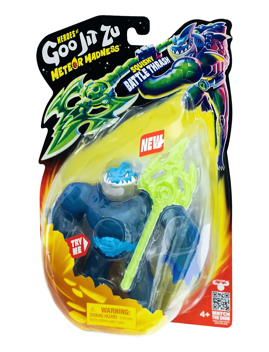 Goo Jit Zu - GOO JIT ZU METEOR MADNESS S2 THRASH - actionfigurer - multi colour - 2
