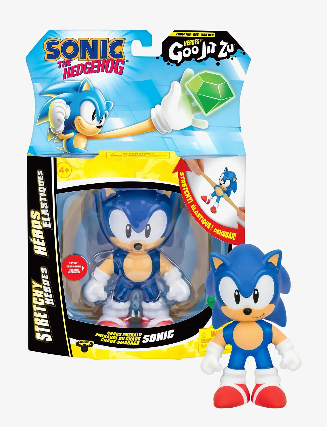 Goo Jit Zu - GOO JIT ZU SONIC S5 EMERALD SONIC - film- & eventyrsfigurer - multi colour - 1