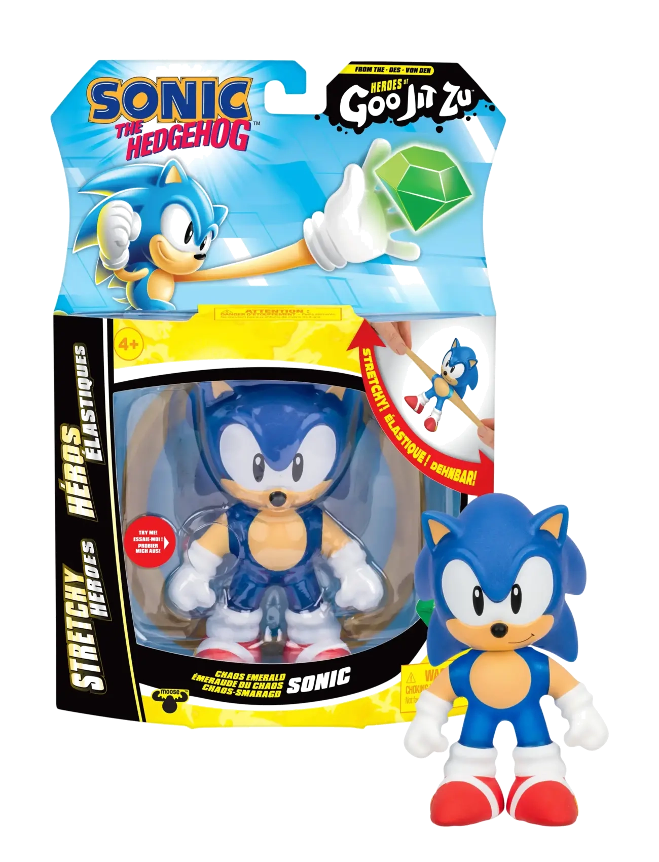 Goo Jit Zu - GOO JIT ZU SONIC S5 EMERALD SONIC - elokuvat ja tarinahahmot - multi colour - 1