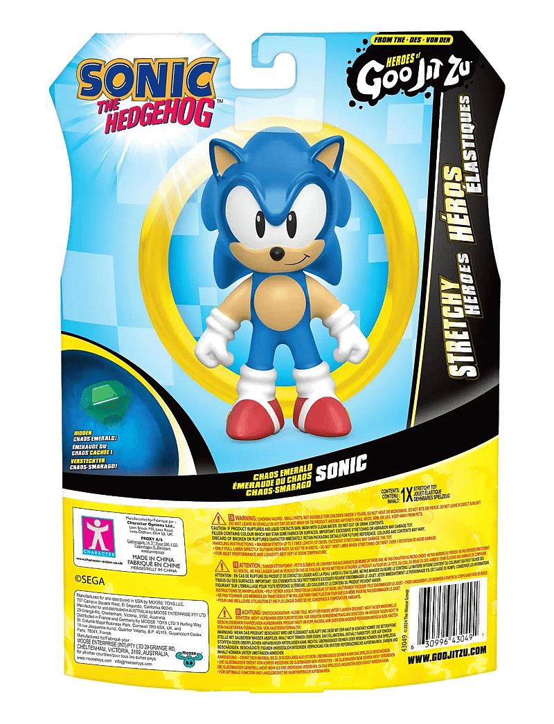 Goo Jit Zu - GOO JIT ZU SONIC S5 EMERALD SONIC - film- & eventyrsfigurer - multi colour - 2