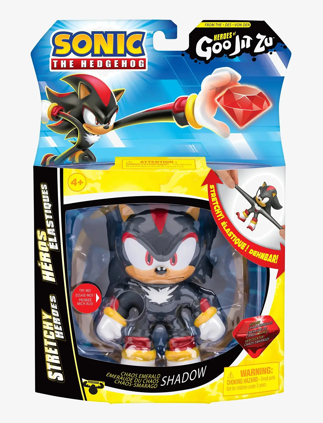 Goo Jit Zu - GOO JIT ZU SONIC S5 EMERALD SHADOW - film- & eventyrsfigurer - multi colour - 0