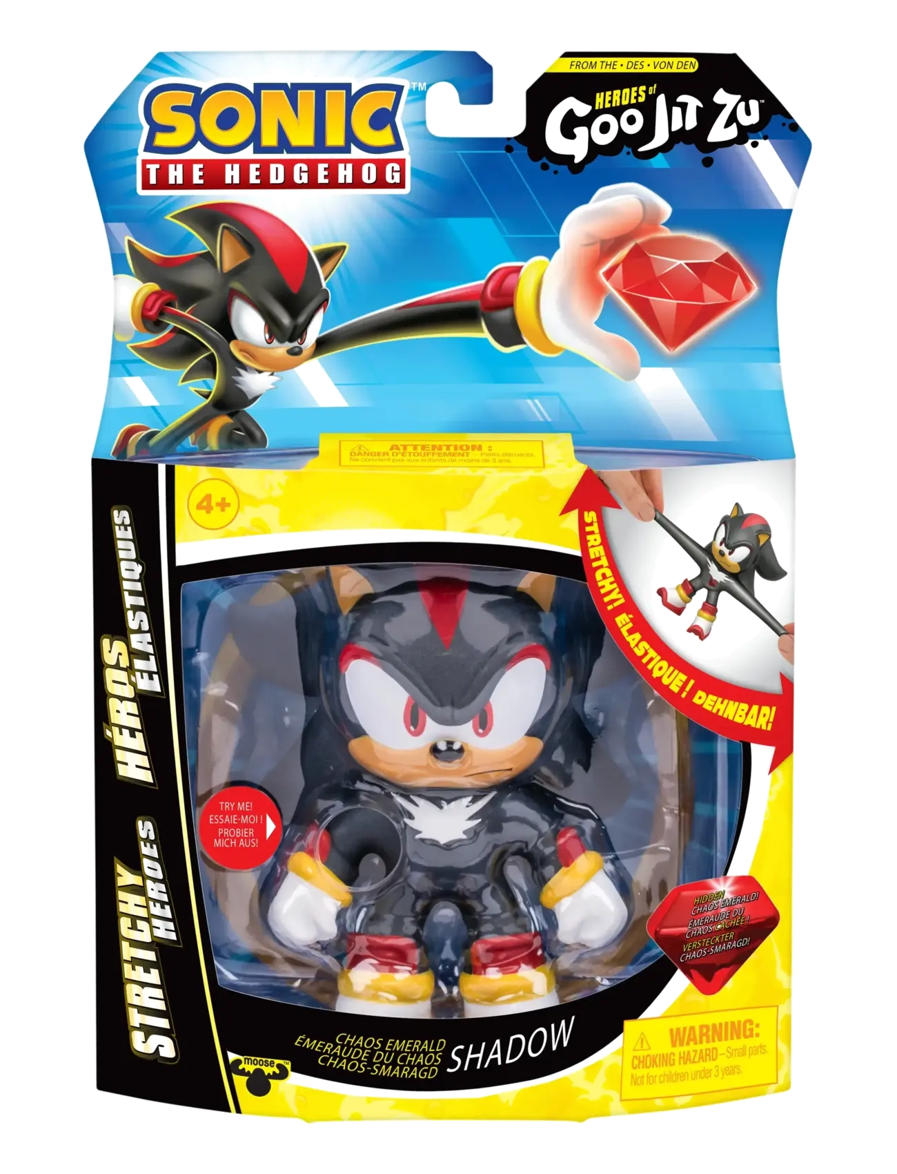 Goo Jit Zu GOO JIT ZU SONIC S5 EMERALD SHADOW - Leksakssets & Figurer - MULTI COLOUR / multi