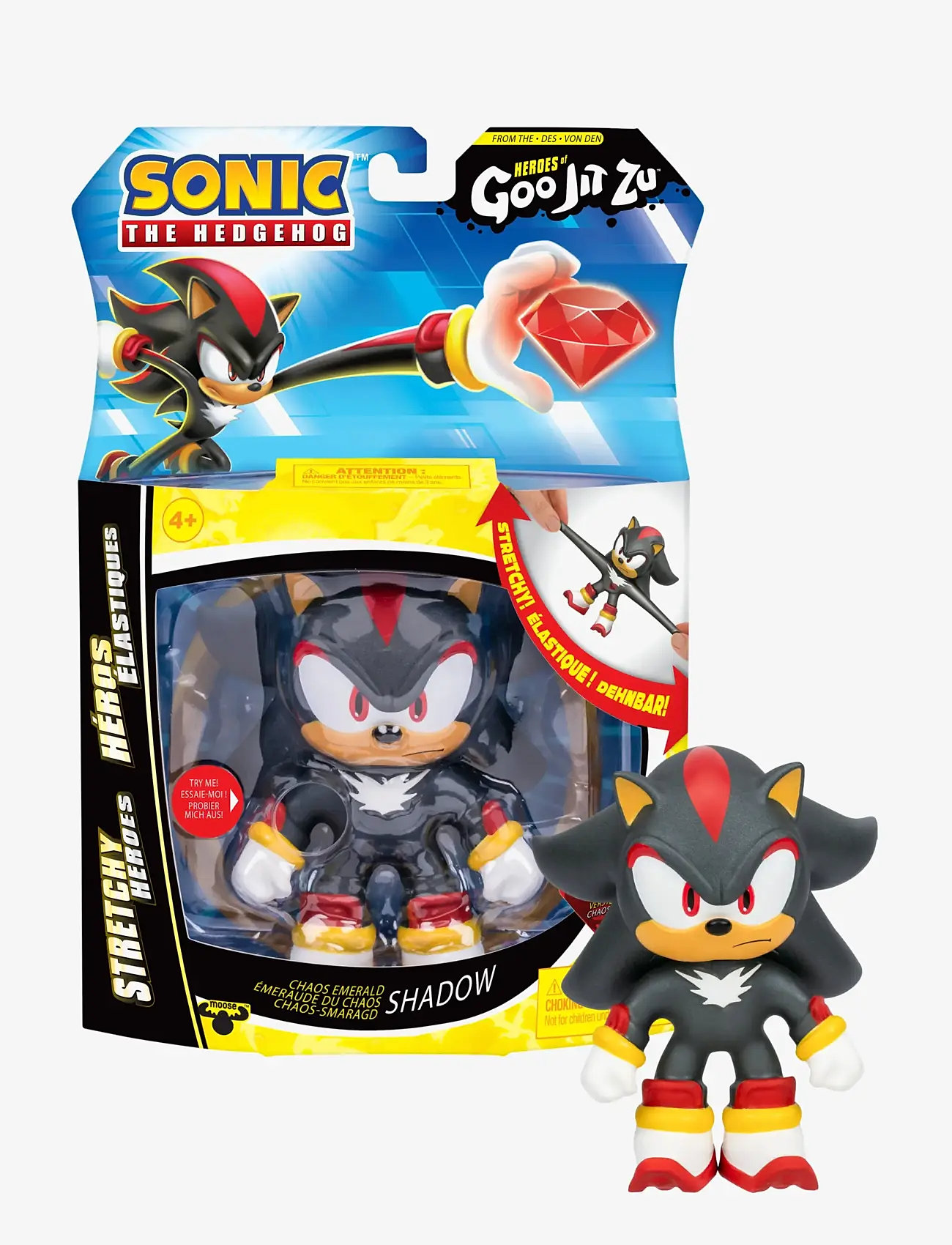 Goo Jit Zu - GOO JIT ZU SONIC S5 EMERALD SHADOW - film- & eventyrsfigurer - multi colour - 1
