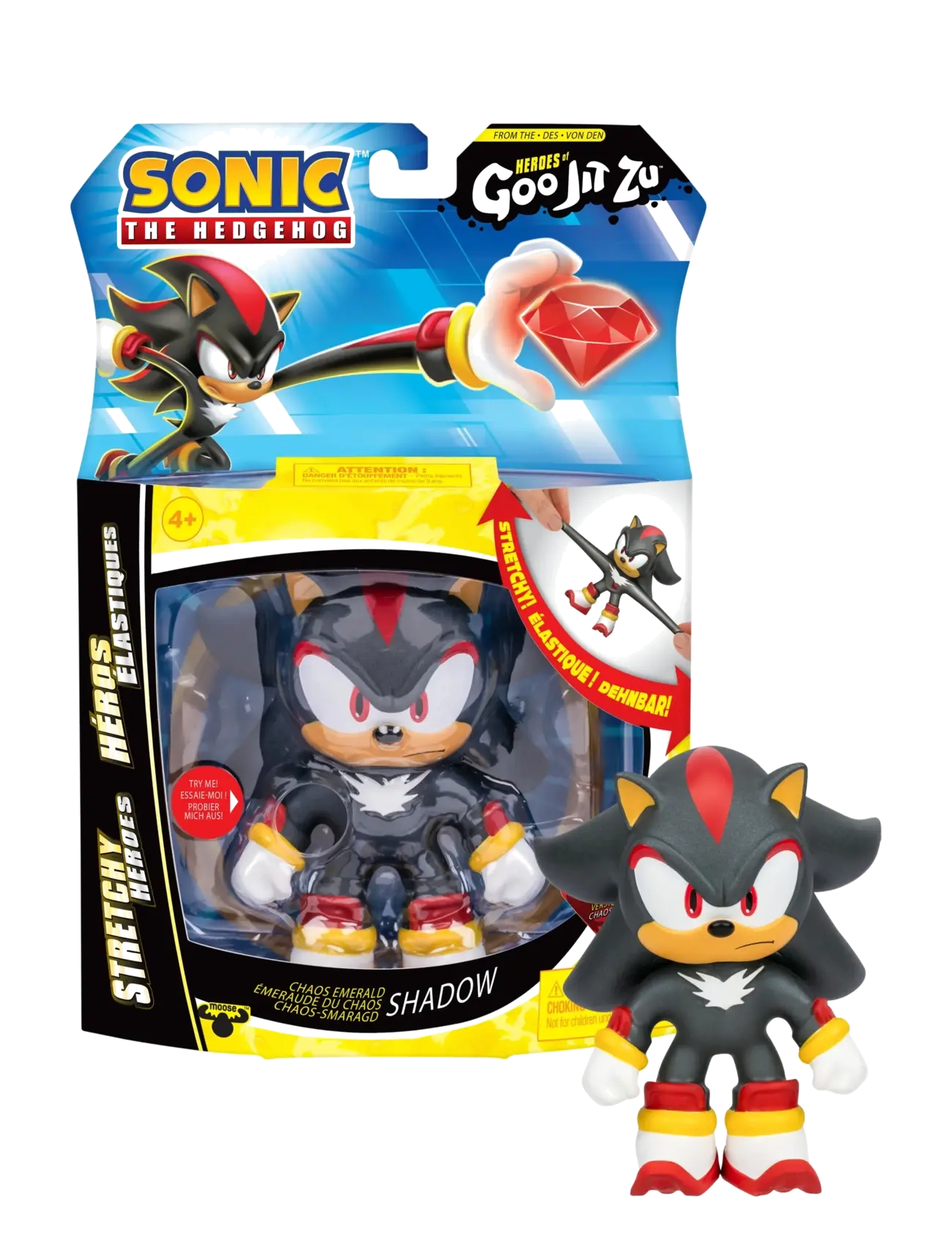 Goo Jit Zu - GOO JIT ZU SONIC S5 EMERALD SHADOW - kvikmynda- og ævintýrapersónur - multi colour - 1