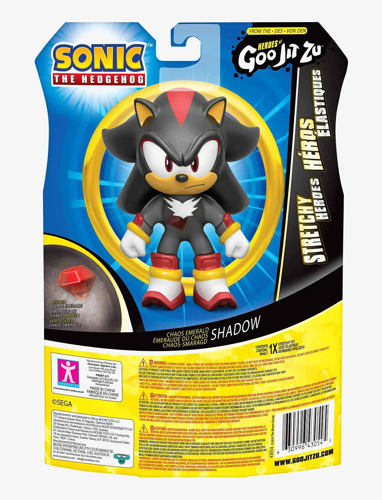 Goo Jit Zu - GOO JIT ZU SONIC S5 EMERALD SHADOW - film- & eventyrsfigurer - multi colour - 2