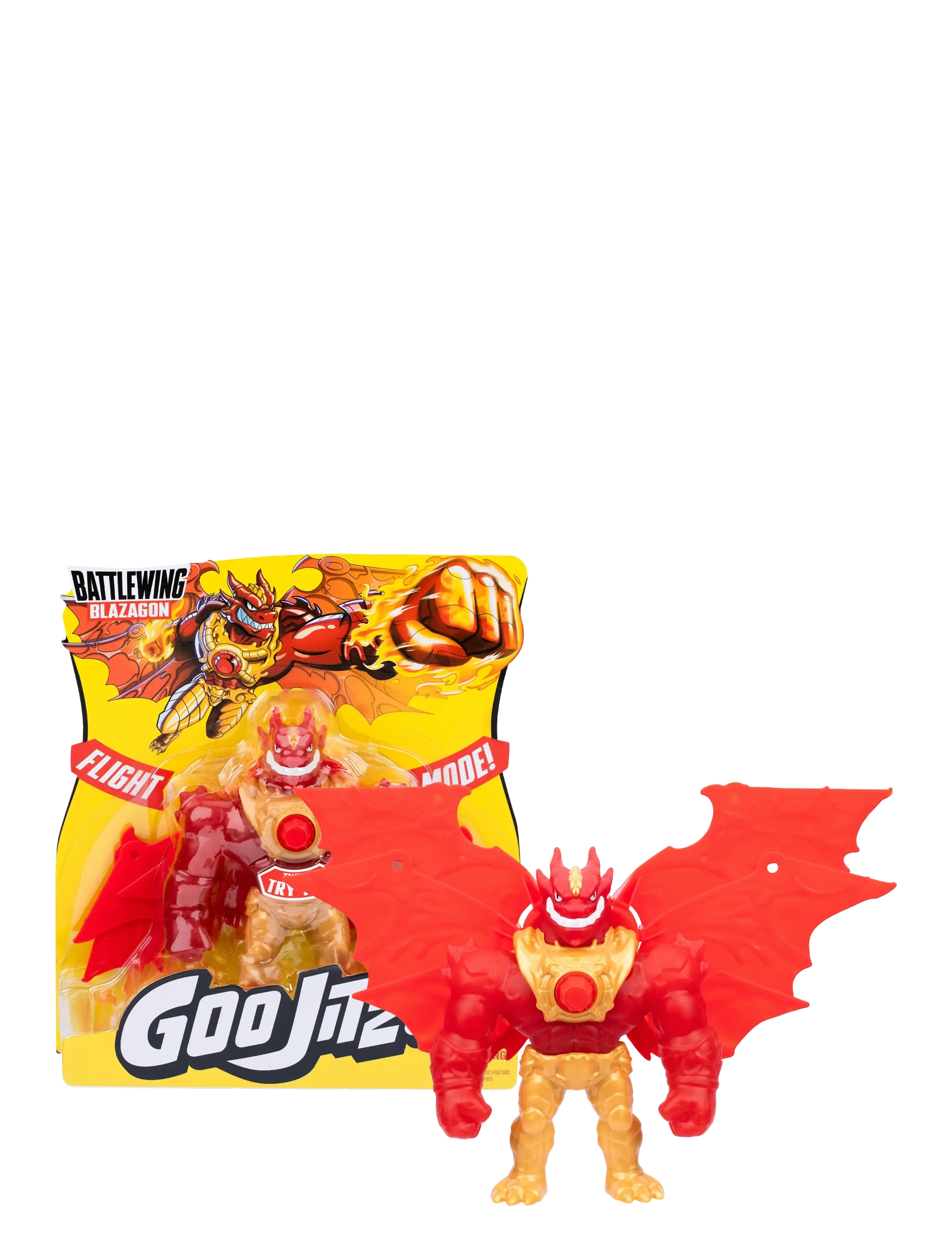 Goo Jit Zu - GOO JIT ZU BATTLEWING BLAZAGON - actionfigurer - multi colour - 4