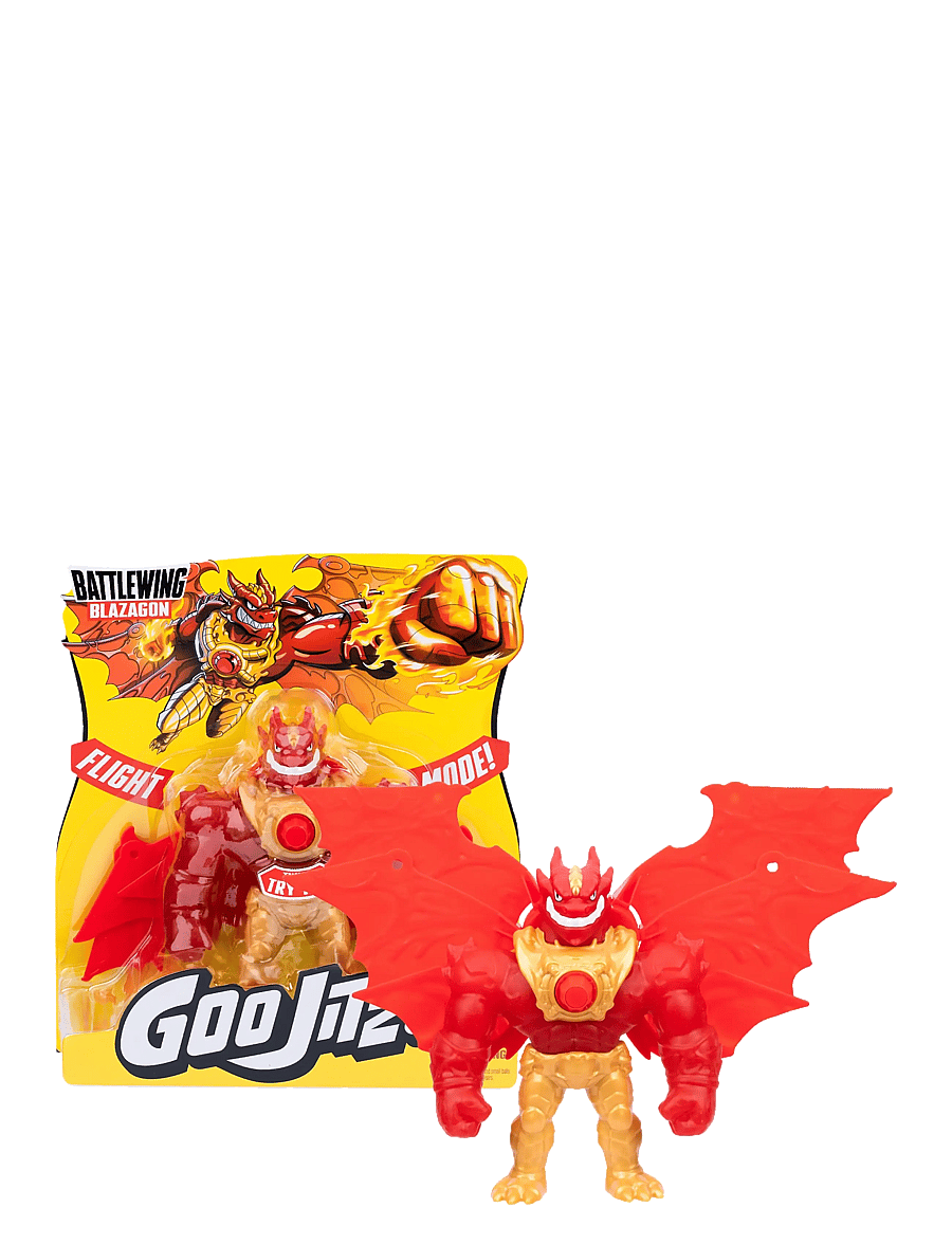 Goo Jit Zu - GOO JIT ZU BATTLEWING BLAZAGON - actionfigurer - multi colour - 4