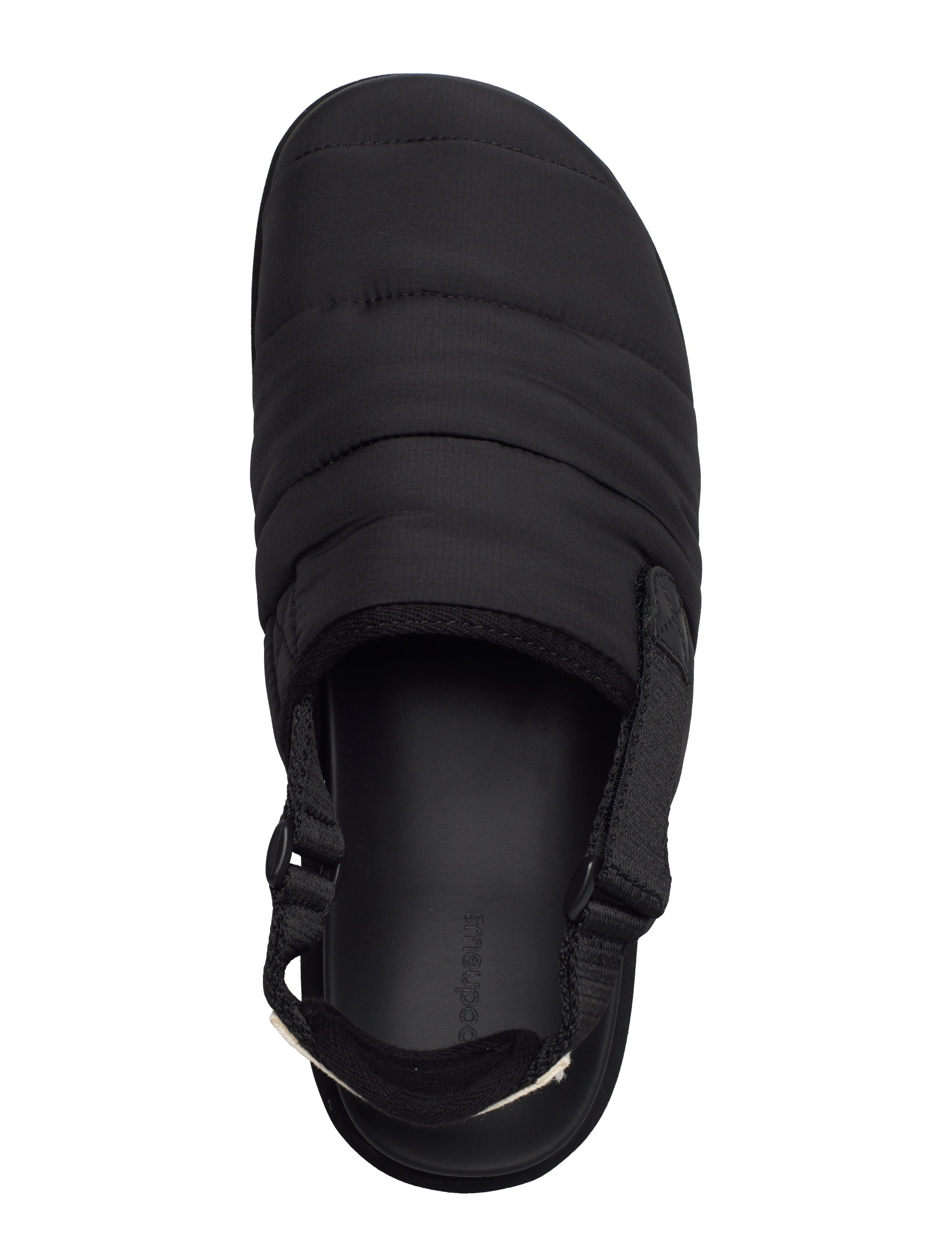 Good News - PADDED FRANK - flache pantoletten - black - 3