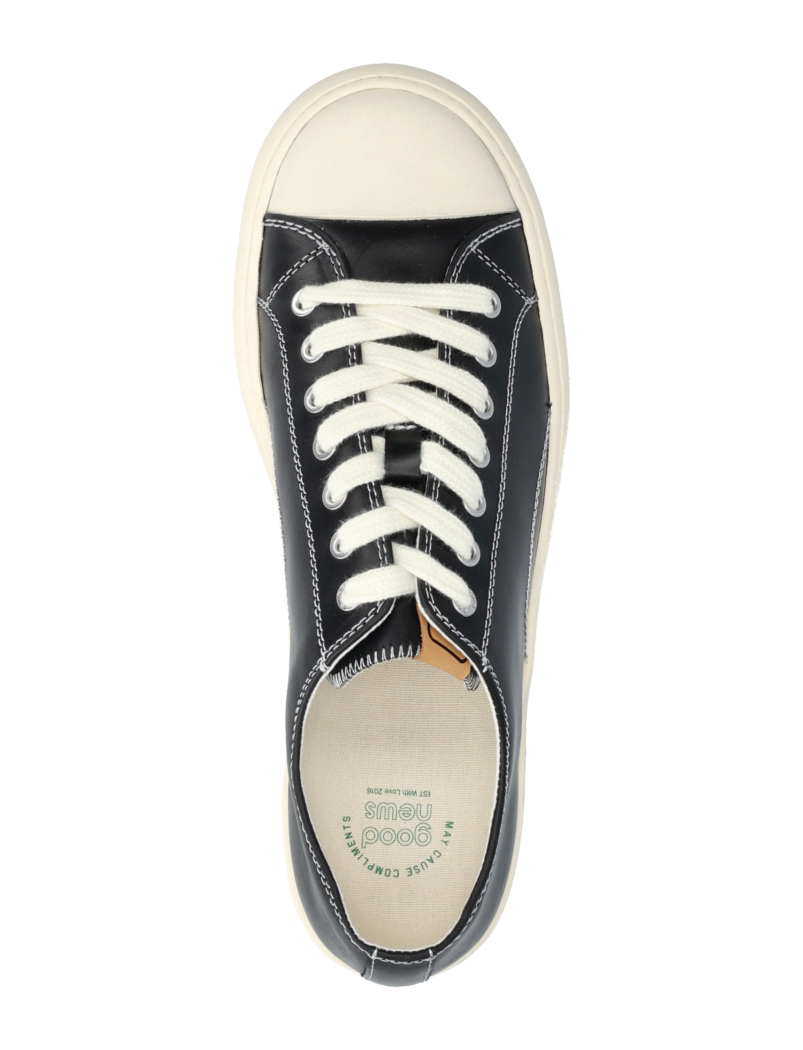 Good News - SLIMER - lave sneakers - black - 3