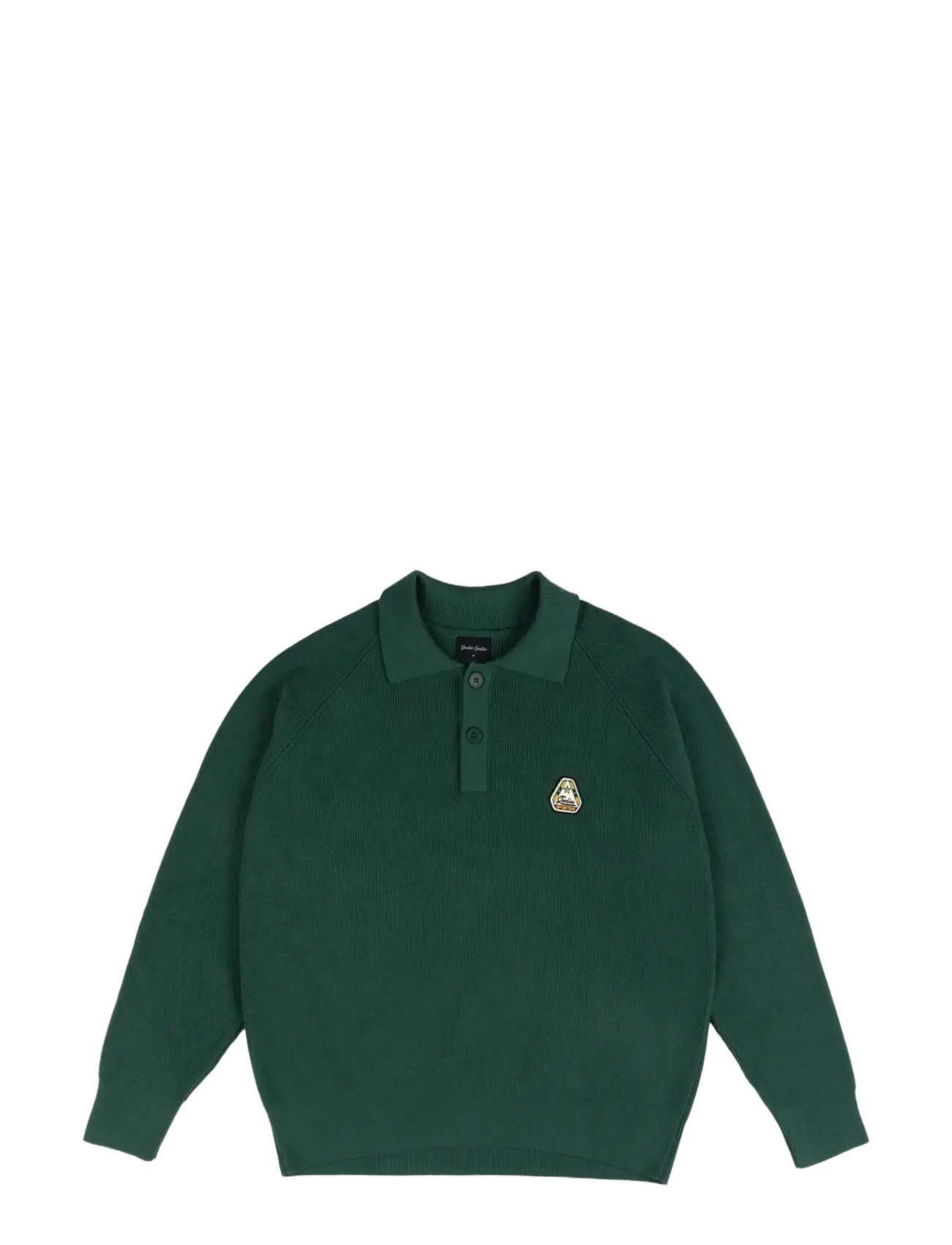 Goodies Sportive - ALPINE POLO - poloer i strik med lange ærmer - green - 1
