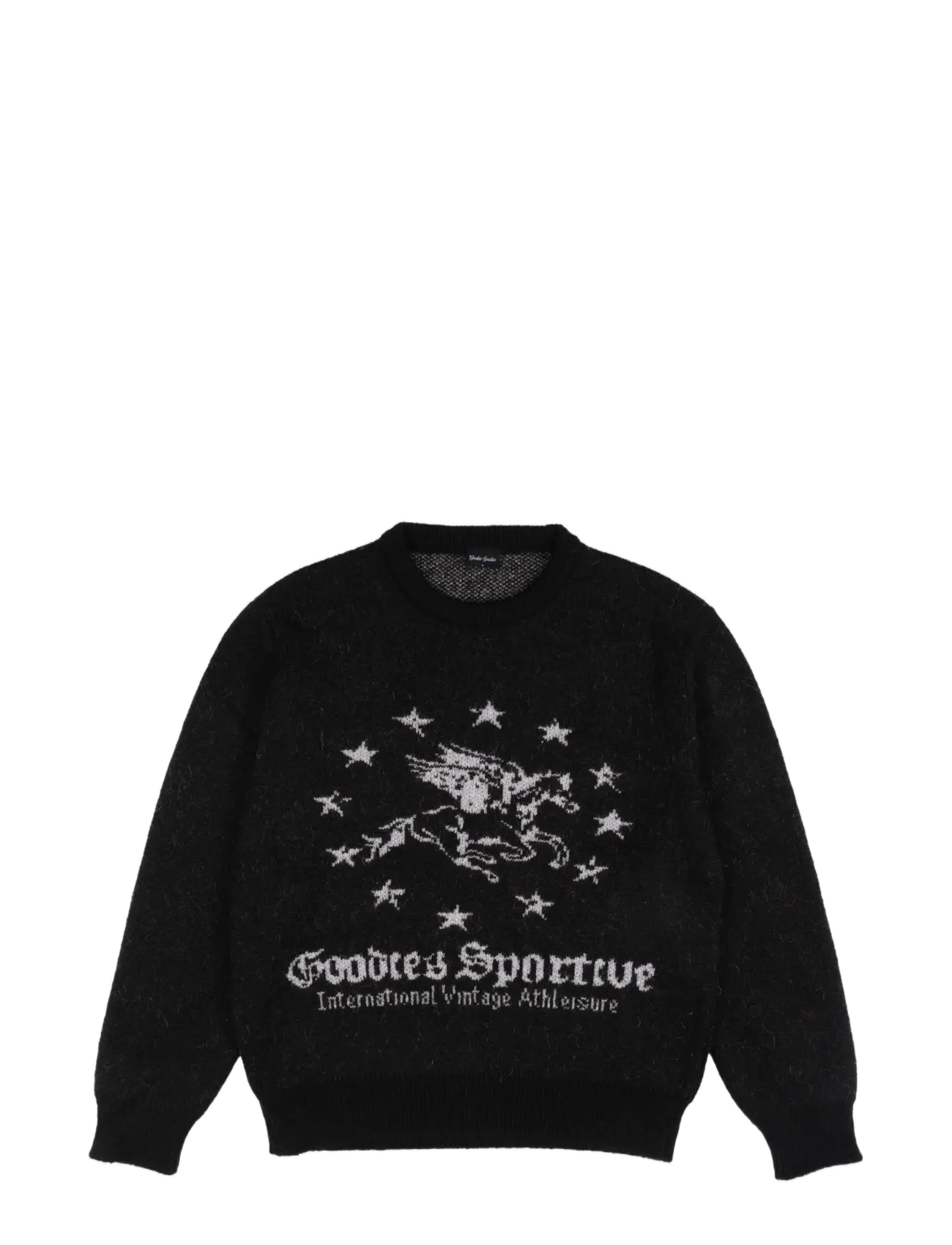 Goodies Sportive BLACK BEAN KNIT - Kläder - BLACK / black