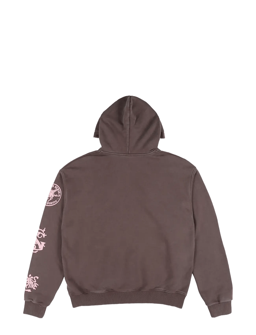 Goodies Sportive - BROWNIE HOODIE - hættetrøjer - fadeout brown - 2