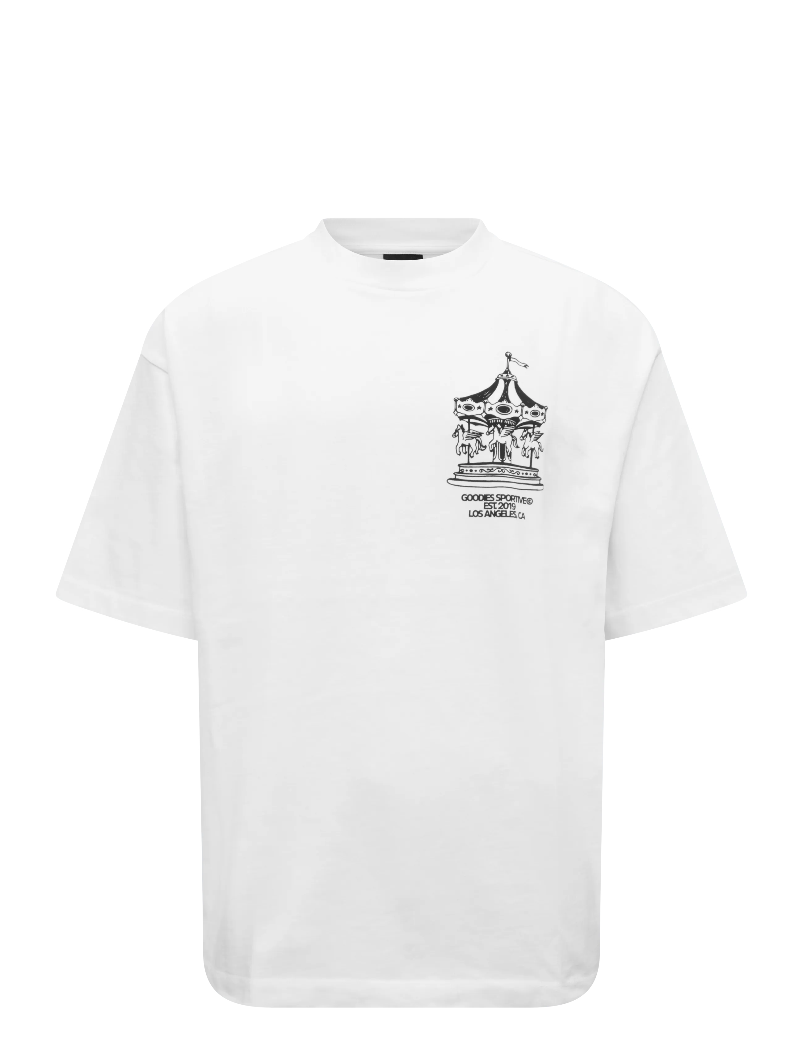Goodies Sportive - CLUB DU CARROUSEL TEE - white - 1