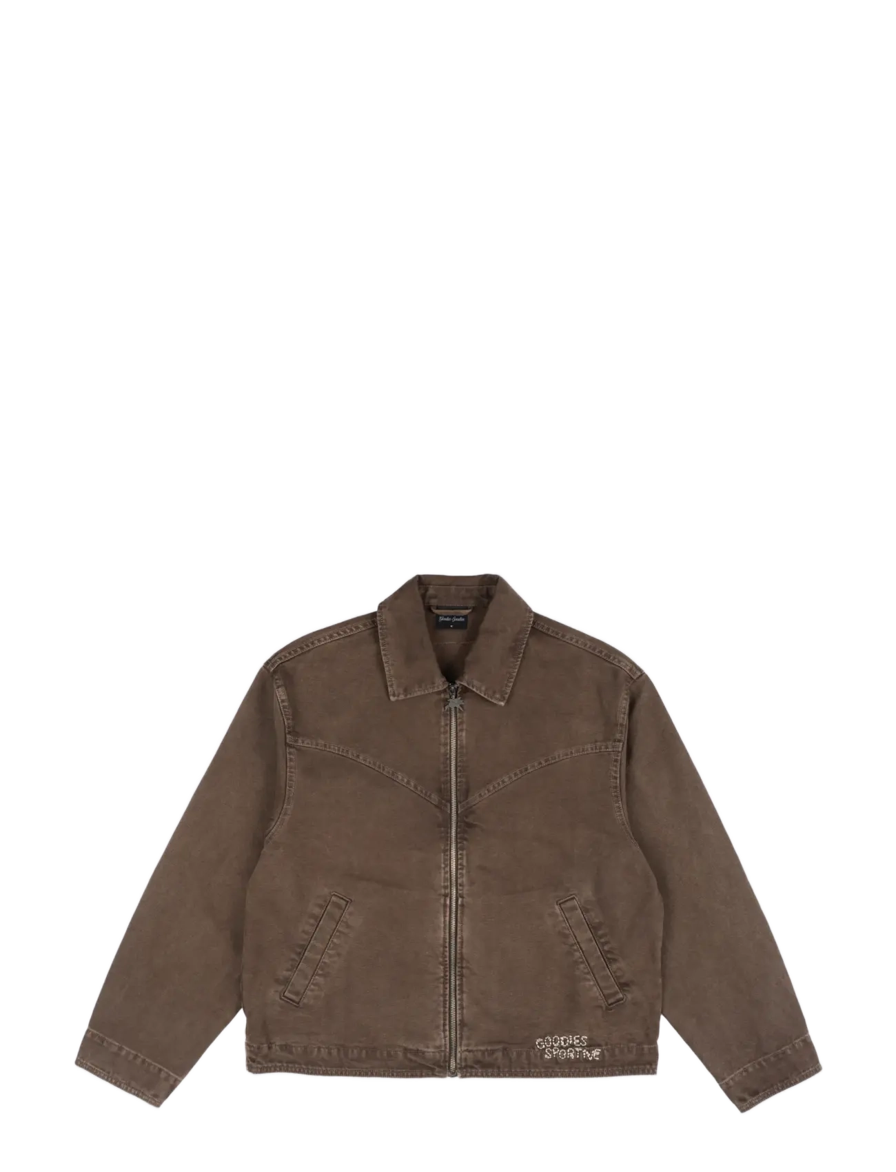 Goodies Sportive - EVERYDAY QUARTIER BROWN JACKET - washed brown - 1