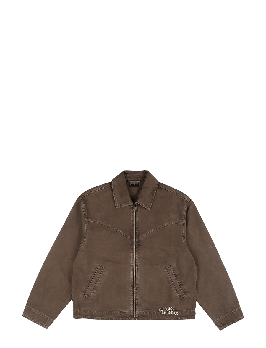 Goodies Sportive - EVERYDAY QUARTIER BROWN JACKET - washed brown - 1
