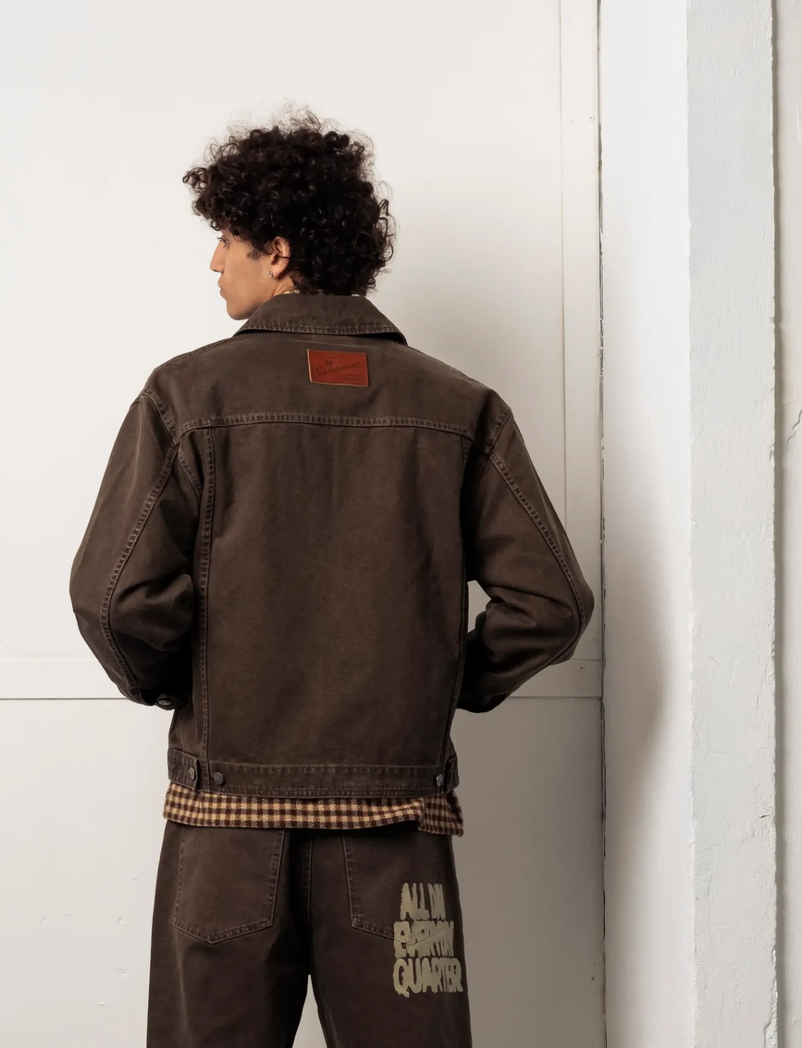 Goodies Sportive - EVERYDAY QUARTIER BROWN JACKET - washed brown - 3