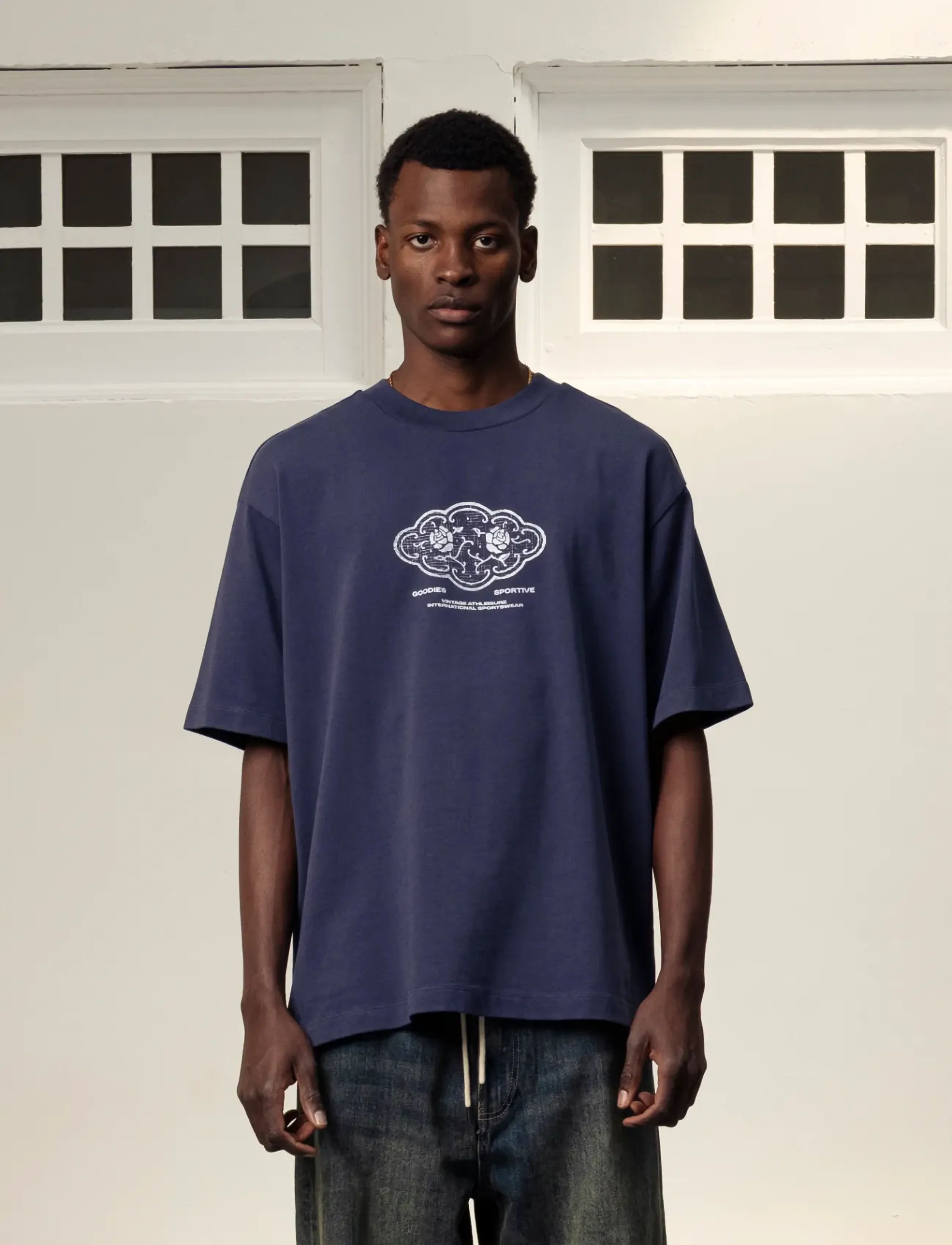 Goodies Sportive - FILIGRANA NAVY TEE - navy - 3