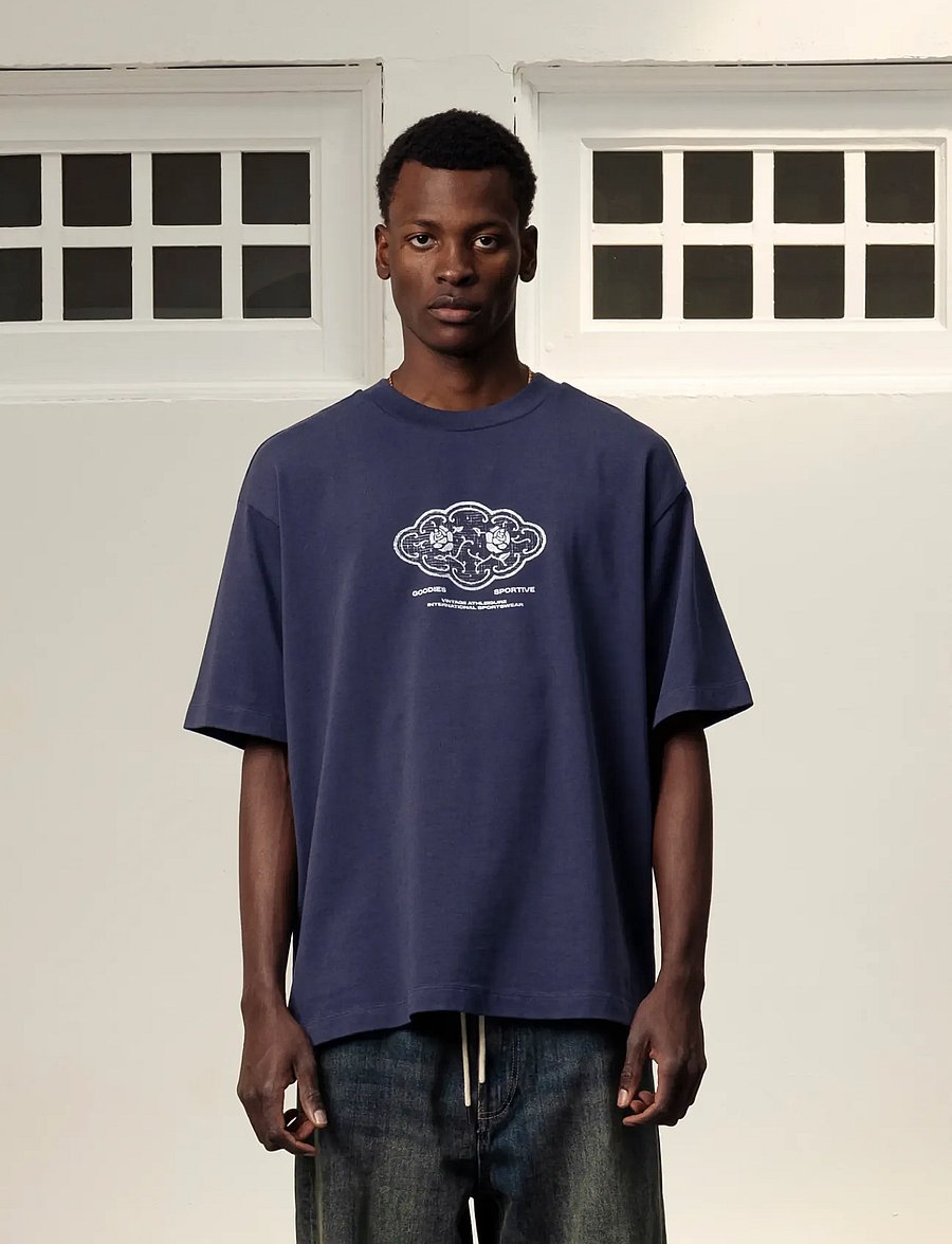 Goodies Sportive - FILIGRANA NAVY TEE - navy - 3
