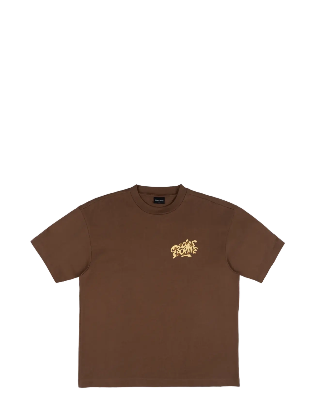 Goodies Sportive - GOODIES SPORTIVE CHOCOLATE TEE - kortærmede t-shirts - chocolate - 1