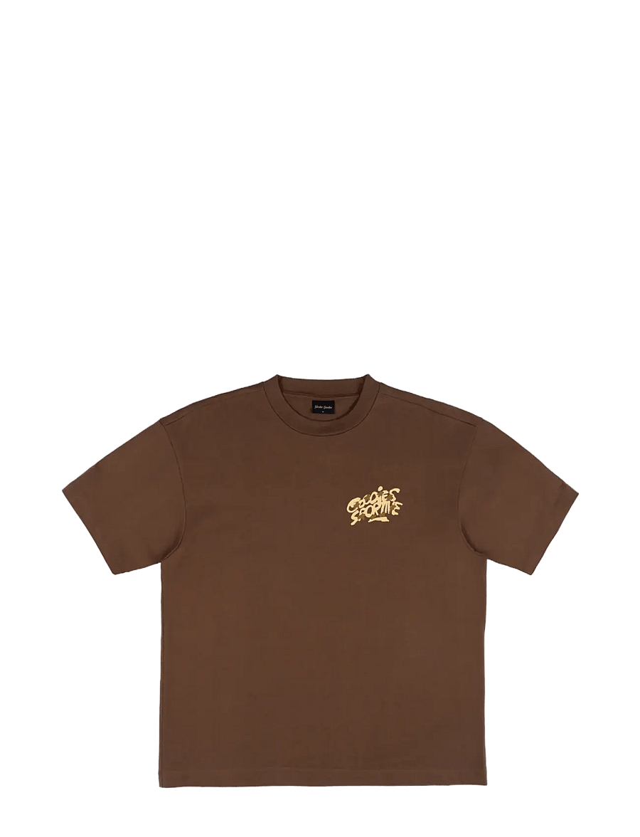 Goodies Sportive - GOODIES SPORTIVE CHOCOLATE TEE - kortærmede t-shirts - chocolate - 1