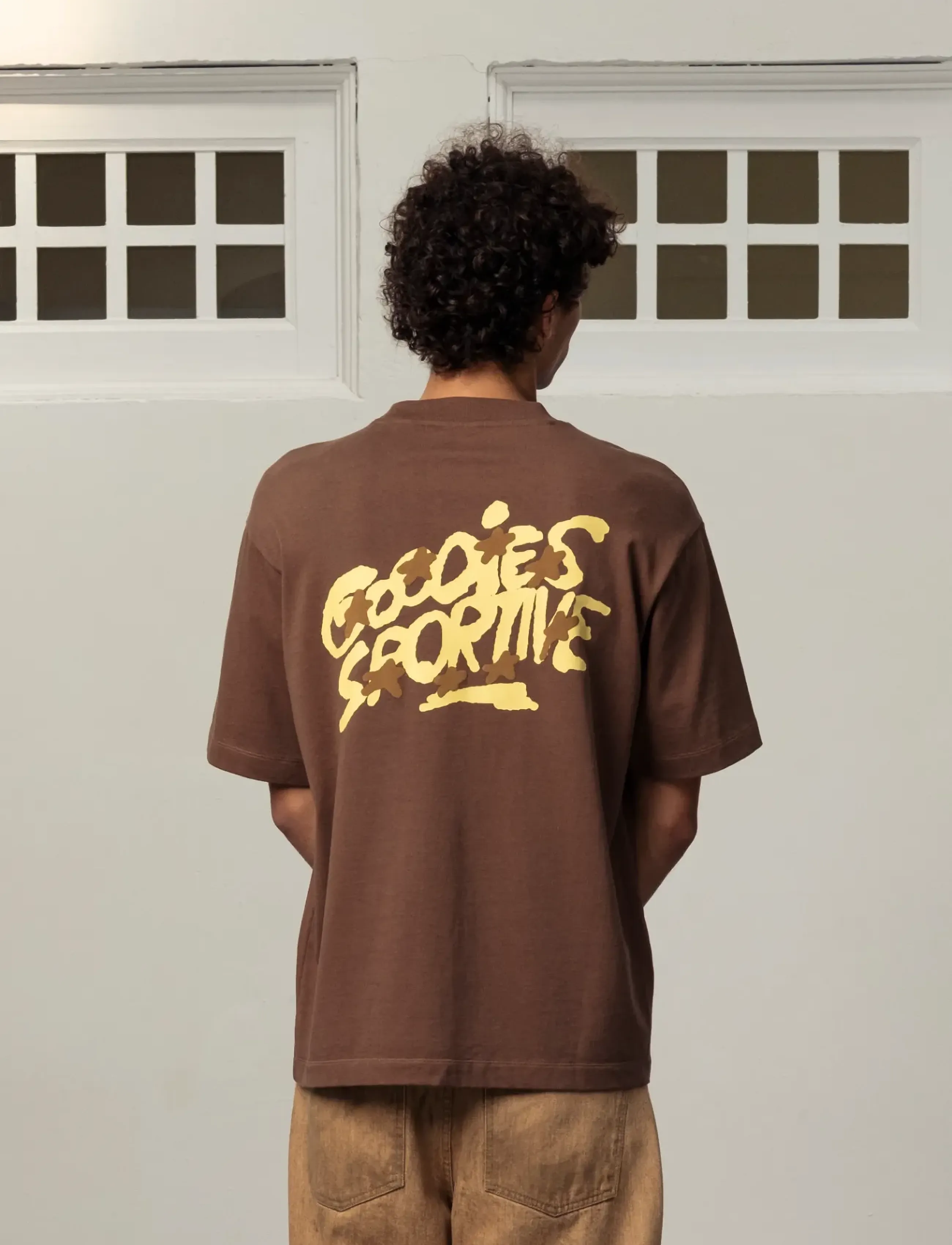 Goodies Sportive - GOODIES SPORTIVE CHOCOLATE TEE - kortærmede t-shirts - chocolate - 3